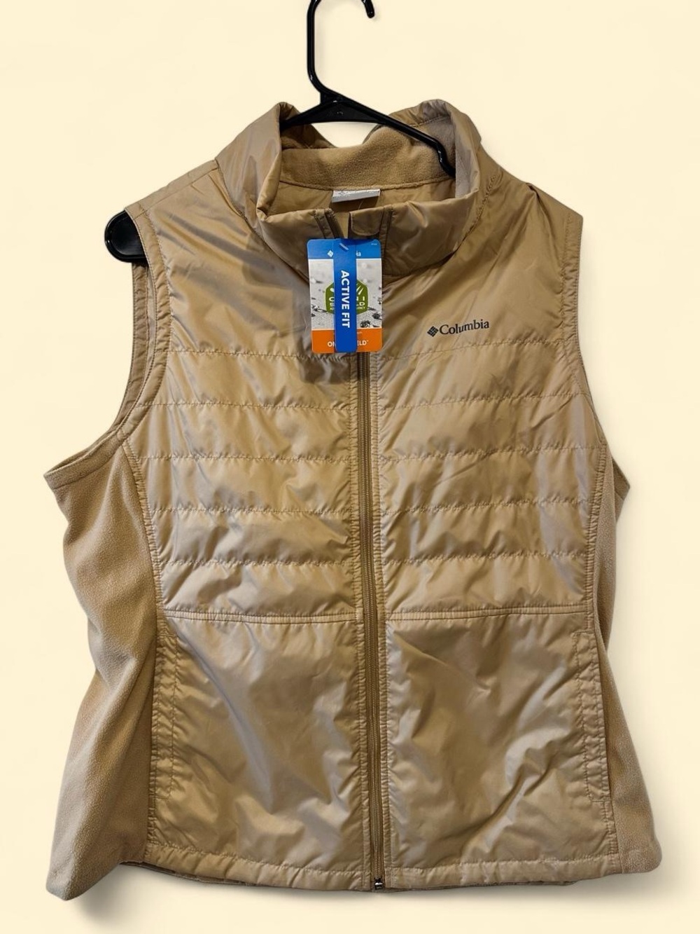 Columbia Kids Beige/Tan Quilted Active Vest